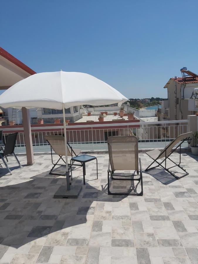 Grcka Reni Greece Beach Penthaus 3 Nea Kallikrateia Exterior foto